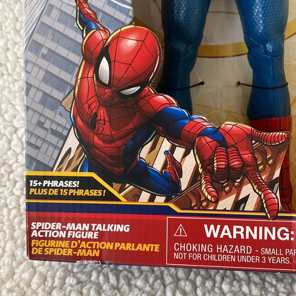 *NIB* Marvel 13" Spider-Man Talking Action Figure - Picture 5 of 9
